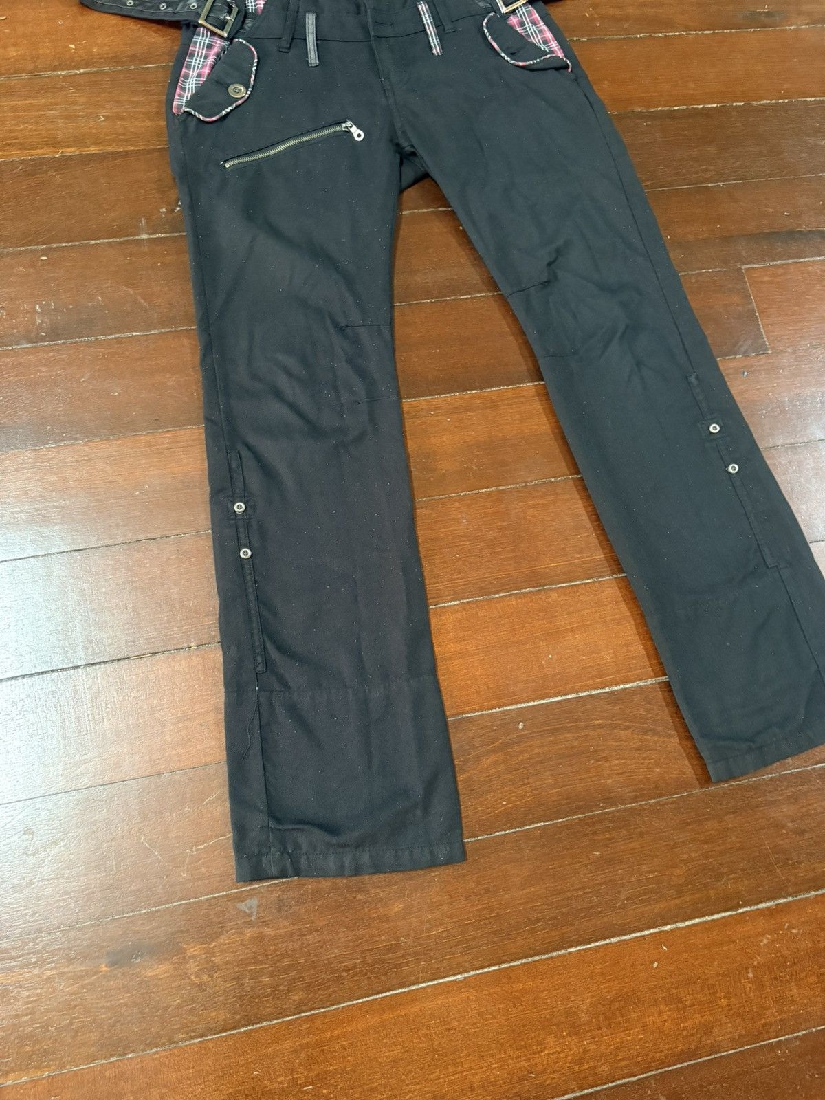 If Six Was Nine Double Focus Japan Asymmetrical Double Waist punk Size US 32 / EU 48 - 3 Thumbnail