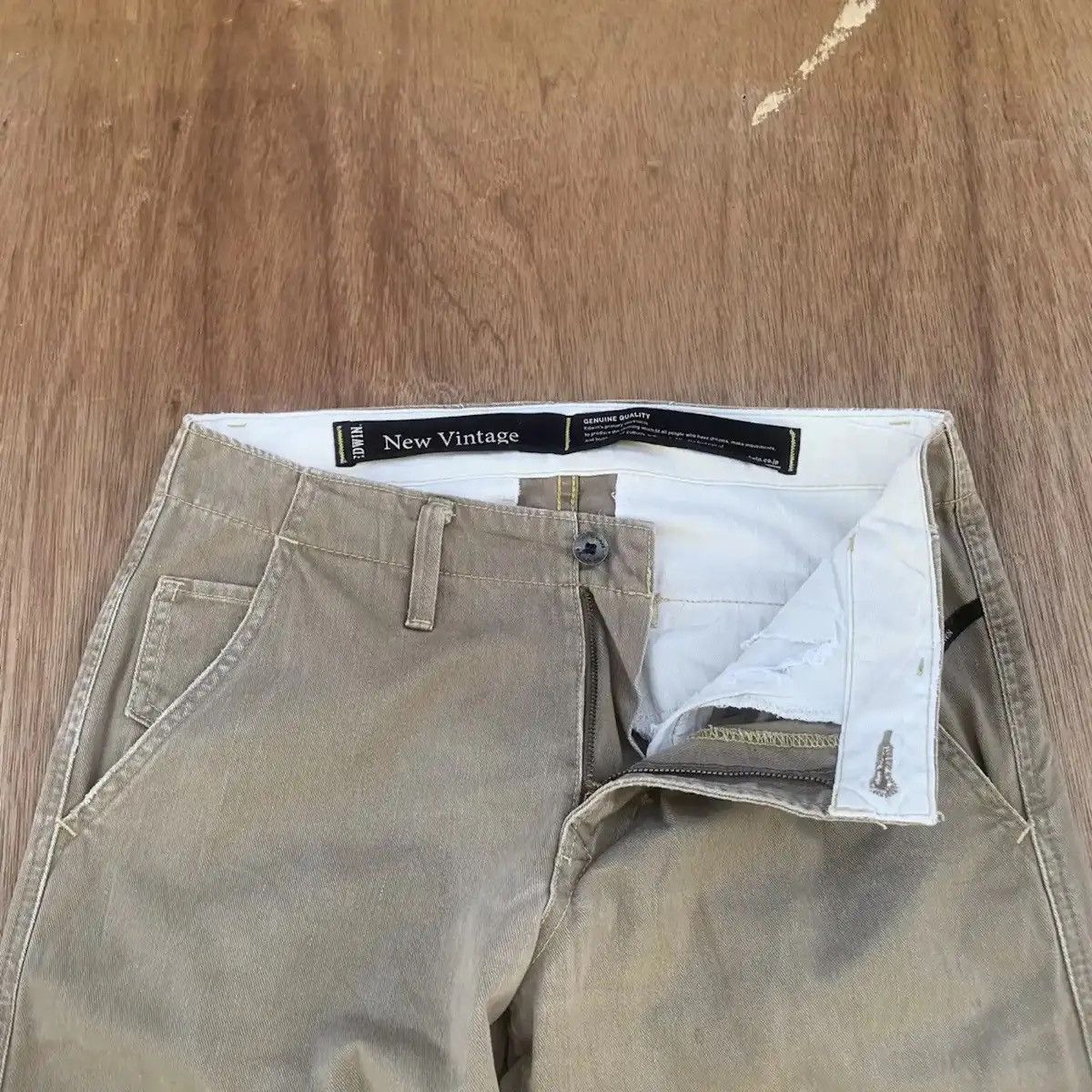 Japanese Brand JAPANESE VINTAGE EDWIN TROUSERS DISTRESSED BLANK FADED PANTS Size US 30 / EU 46 - 10 Thumbnail