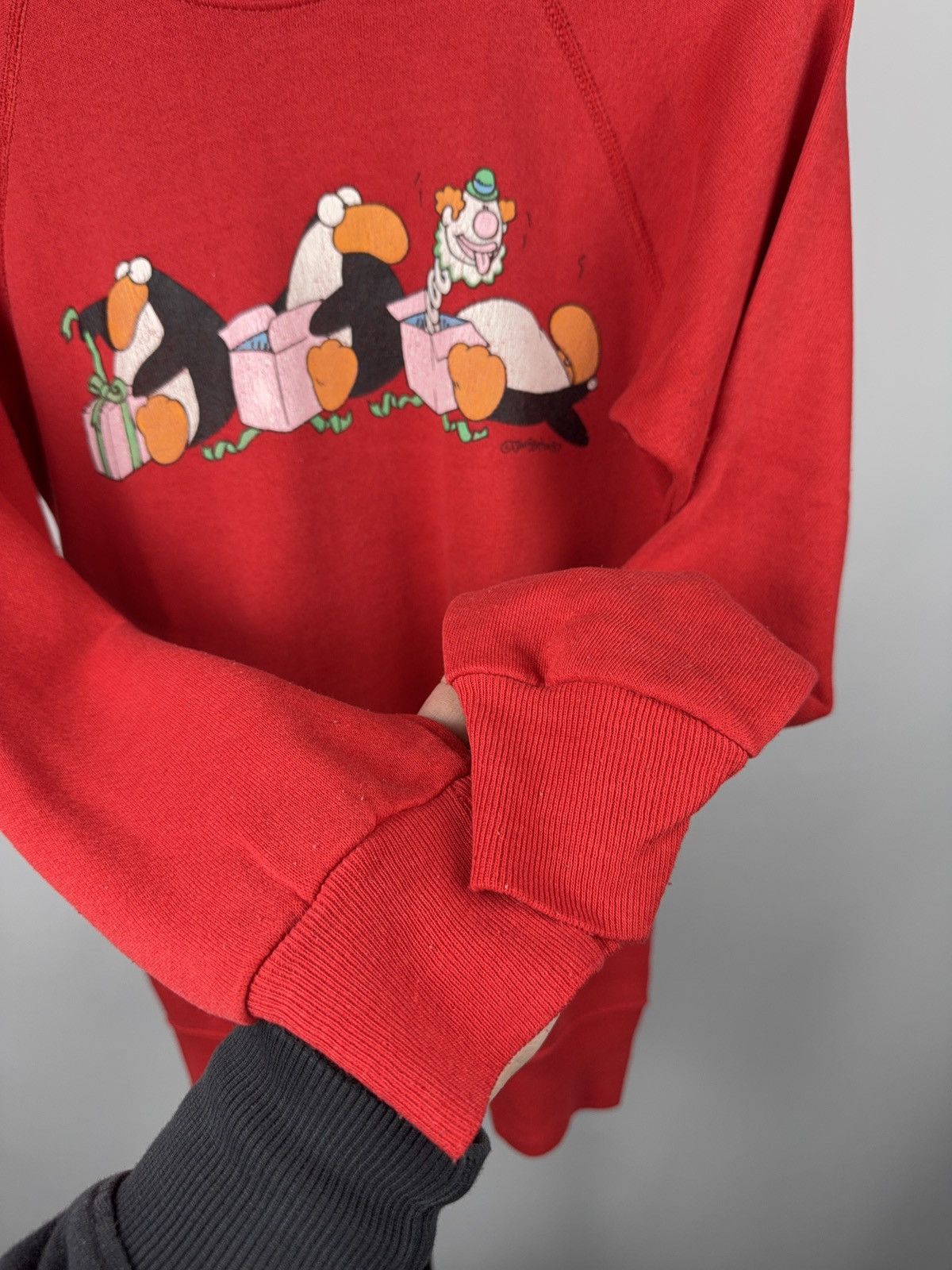Vintage Retro Vintage 1987 Penguin Graphic Sweatshirt USA Crewneck Size US S / EU 44-46 / 1 - 19 Thumbnail