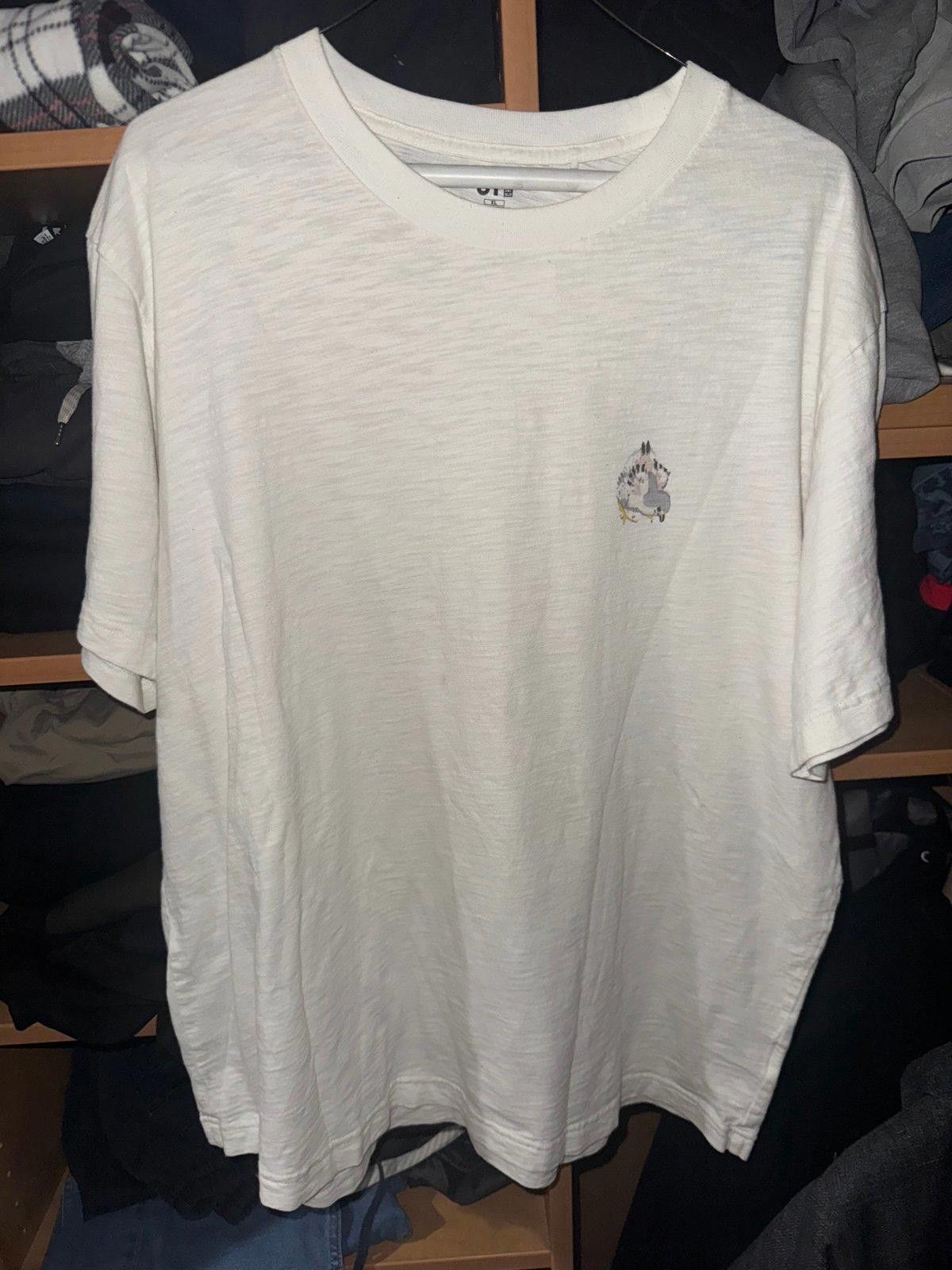 Uniqlo Uniqlo Mens Rooster Graphic Tee Rare Nature Sz XL Size US XL / EU 56 / 4 - 4 Thumbnail