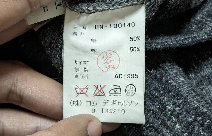 Comme des Garcons × Junya Watanabe × Rei Kawakubo ❗FINAL DROP❗S/S1995 COMME DES GARCONS HOMME KNIT Size US M / EU 48-50 / 2 - 9 Thumbnail