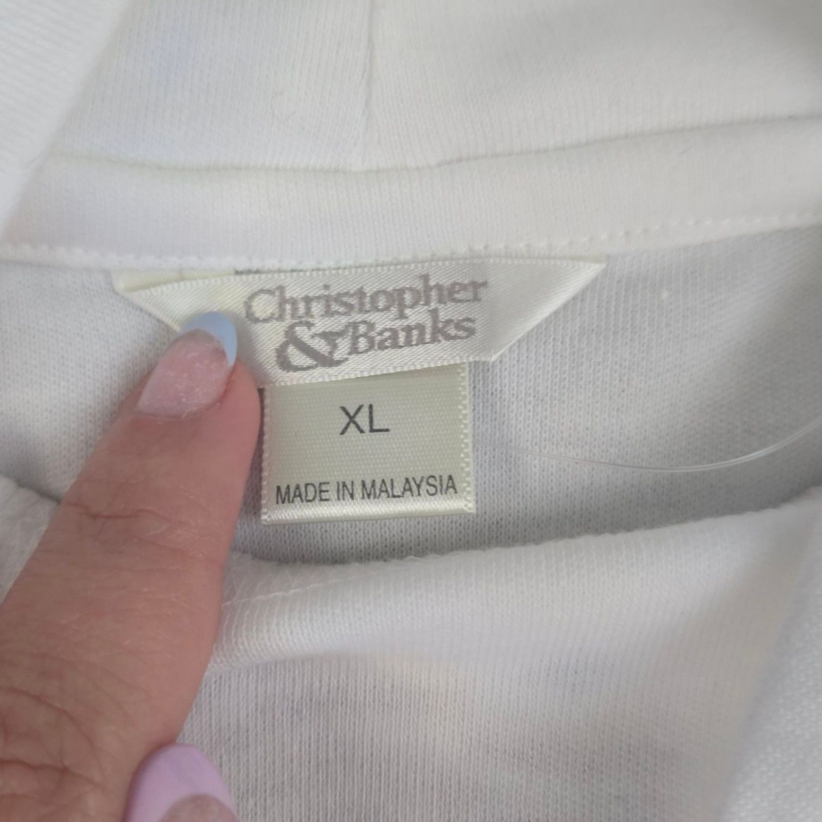 Vintage Y2K White Patriotic Mock Neck USA Flag Shirt Size XL Size XL / US 12-14 / IT 48-50 - 5 Thumbnail