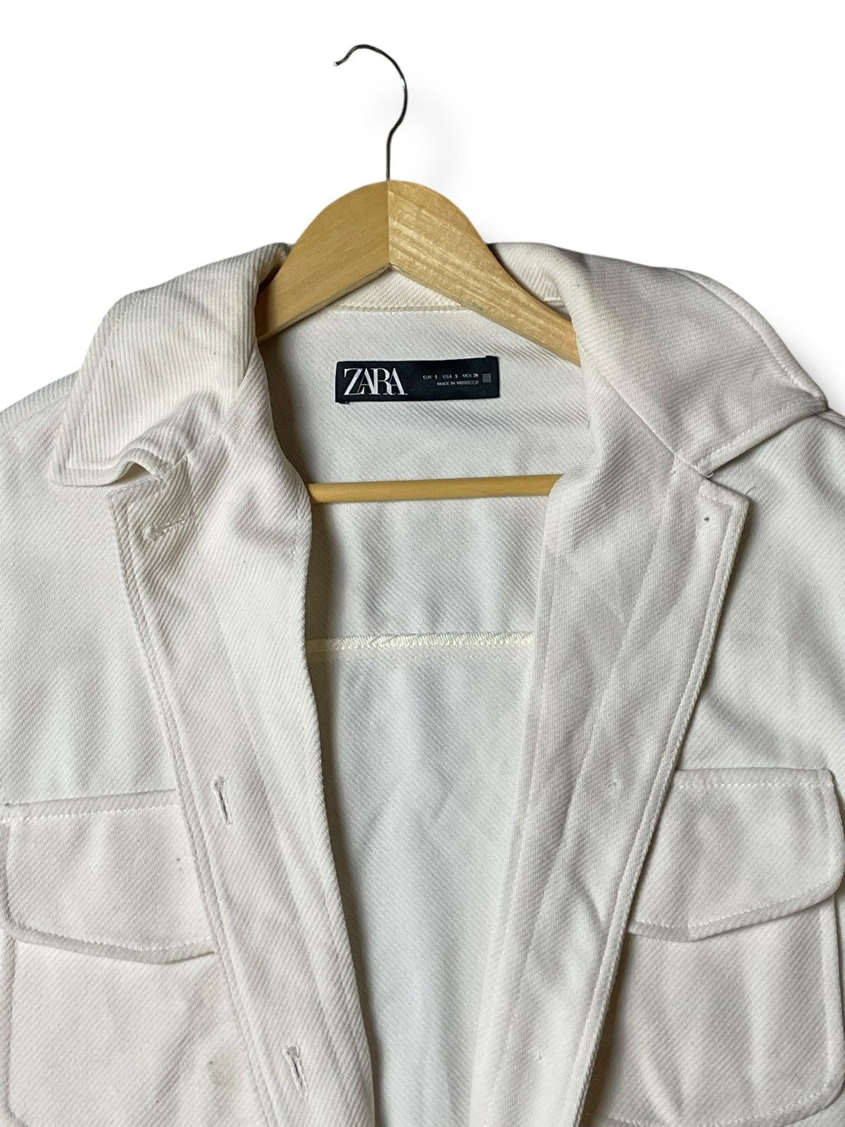Vintage × Zara Zara Oversized Shirt Coat (28) Size US S / EU 44-46 / 1 - 3 Thumbnail