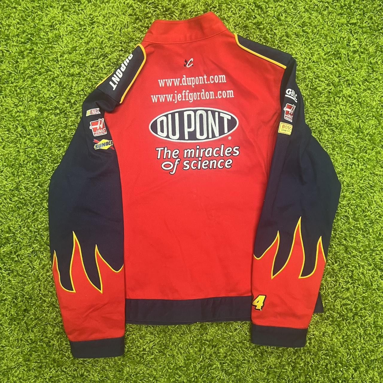 Chase Authentics × NASCAR × Vintage Vintage Jeff Gordon Racing Jacket Size US L / EU 52-54 / 3 - 4 Thumbnail