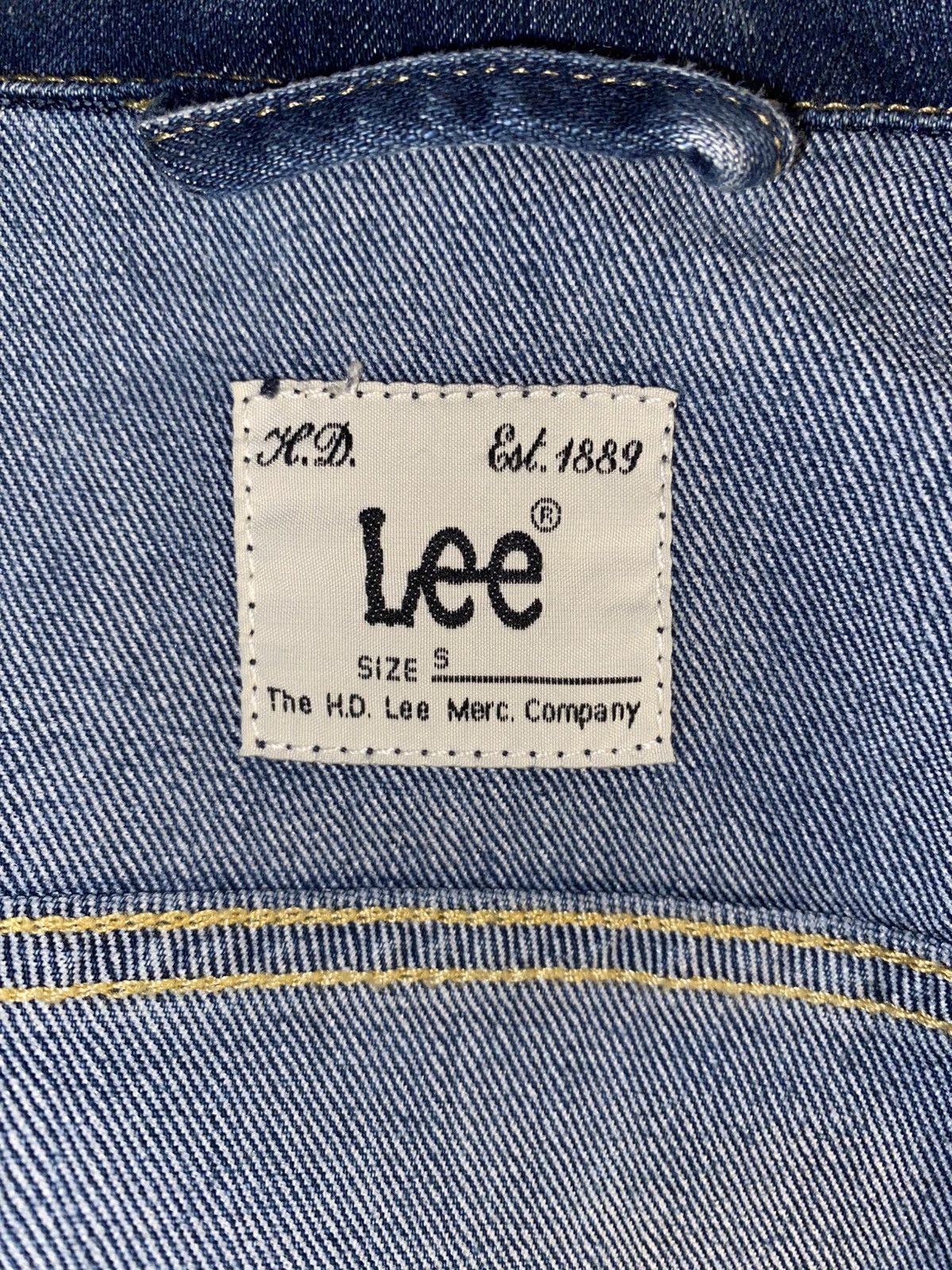 Lee Lee - Denim Jacket - Small - Very Good Condition Size S / US 4 / IT 40 - 12 Thumbnail