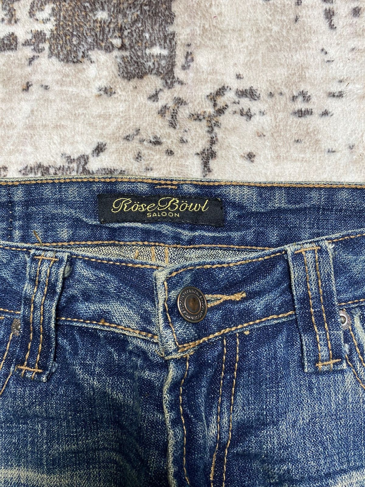 Hysteric Glamour Rare💥Rusty Crack Red PepperxPeace Jeans Size US 30 / EU 46 - 14 Thumbnail