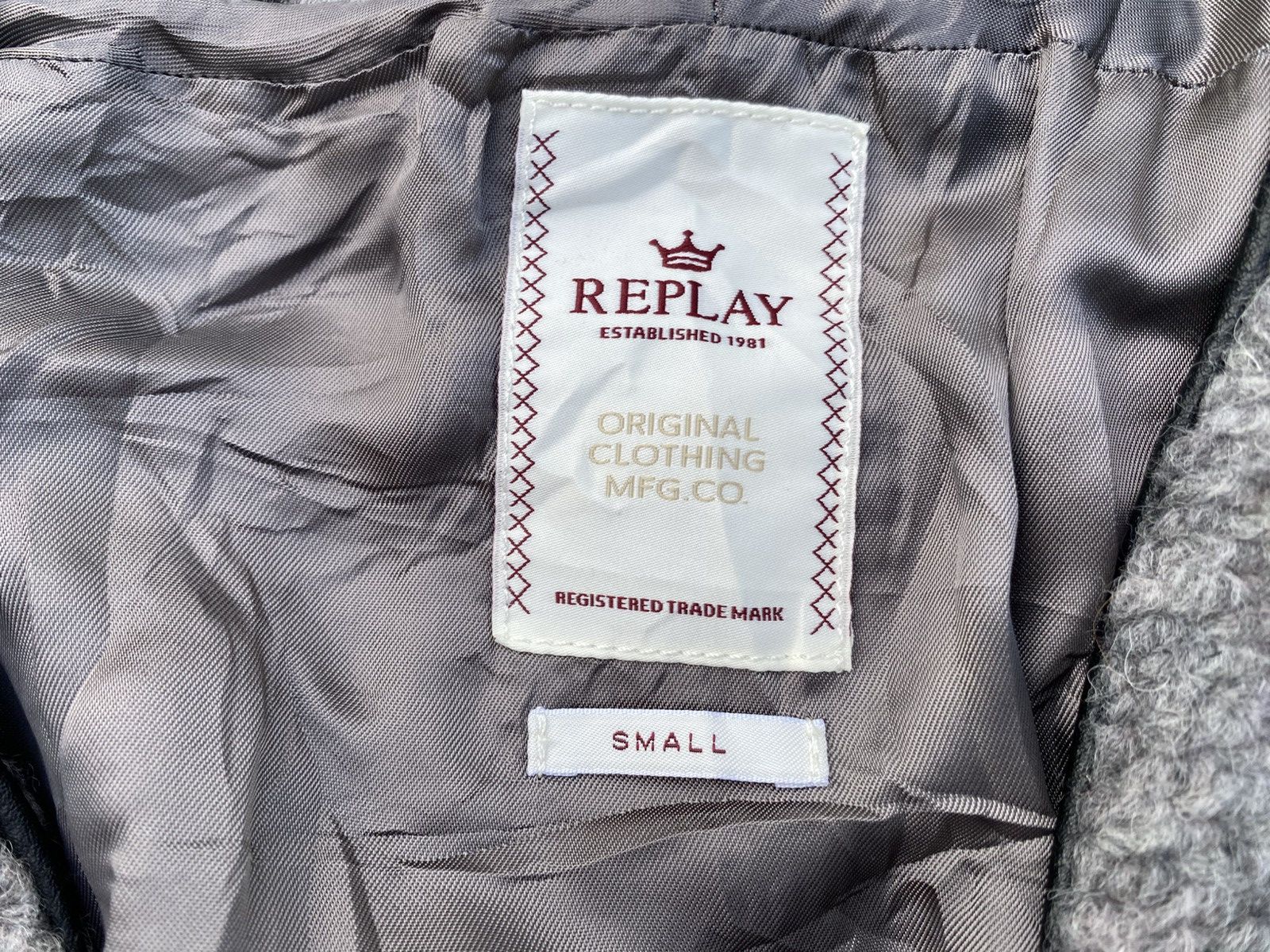 Replay Rare 🔥 Replay Wool Coat Size S / US 4 / IT 40 - 8 Thumbnail
