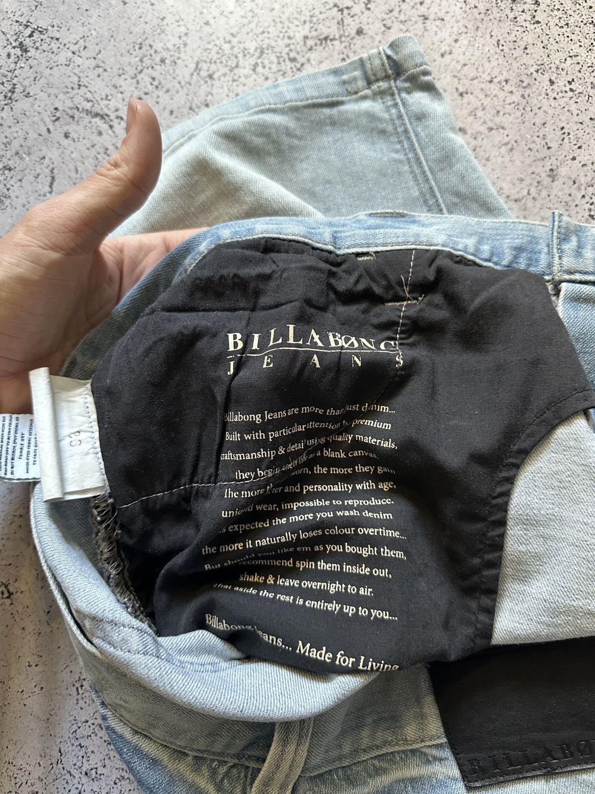 Billabong × Vintage Vintage Billabong Surf Jeans Shorts Denim Y2K USA Size US 36 / EU 52 - 10 Thumbnail