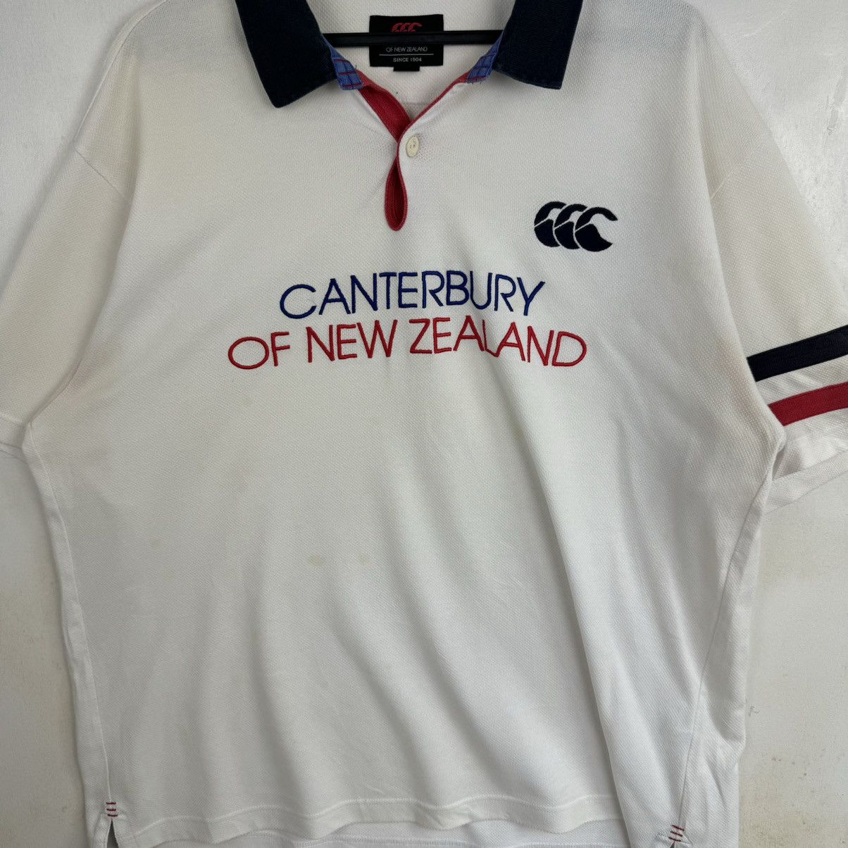 Canterbury of New Zealand × Vintage Vintage Canterbury Of New Zealand Shirt Size US XXL / EU 58 / 5 - 2 Thumbnail