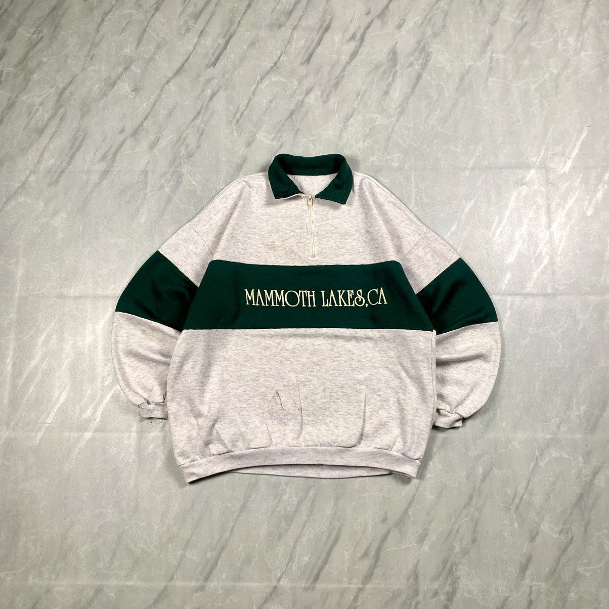 Other Vintage 90s Mammoth Lakes Californi Quarter Zipper Size US L / EU 52-54 / 3 - 1 Thumbnail