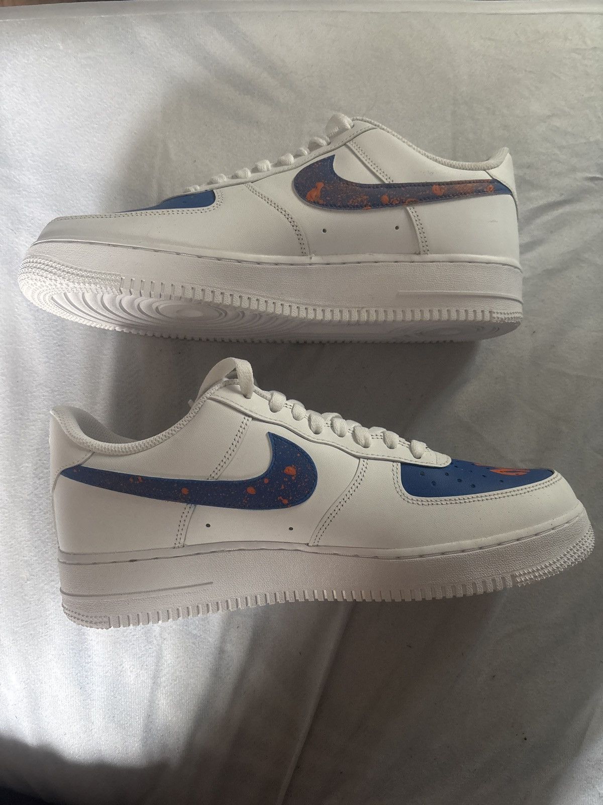 Nike Custom NY Knicks Air Force 1 ‘07 Size US 11 / EU 44 - 2 Thumbnail