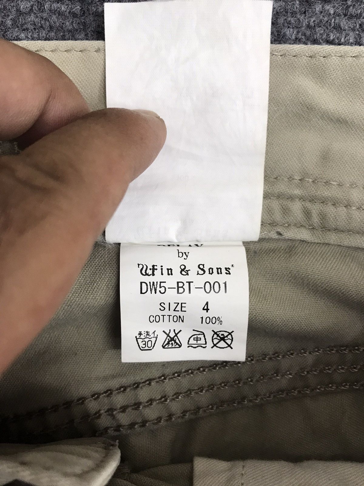 Japanese Brand FLAREE fin&Sons Japan Pant Size US 32 / EU 48 - 10 Thumbnail