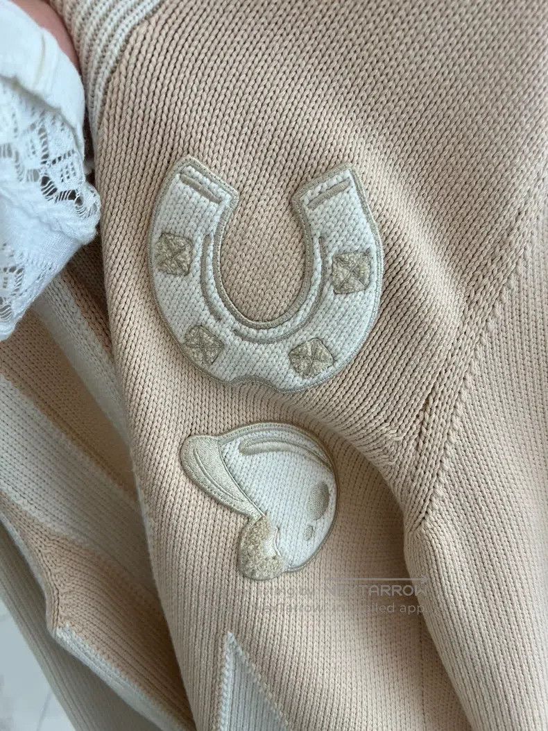 Hermes Hermes Women's Cardigan, Beige, Fall/Winter 2025 Size XS / US 0-2 / IT 36-38 - 2 Thumbnail