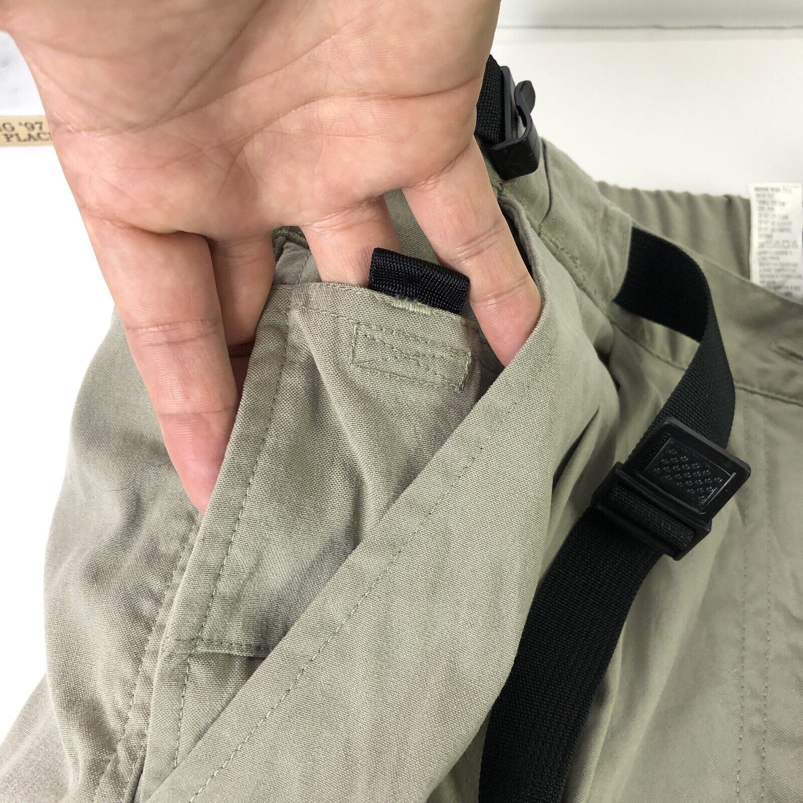 The North Face The North Face Mens Beige Cargo Pants XL Belted Size US 34 / EU 50 - 9 Thumbnail