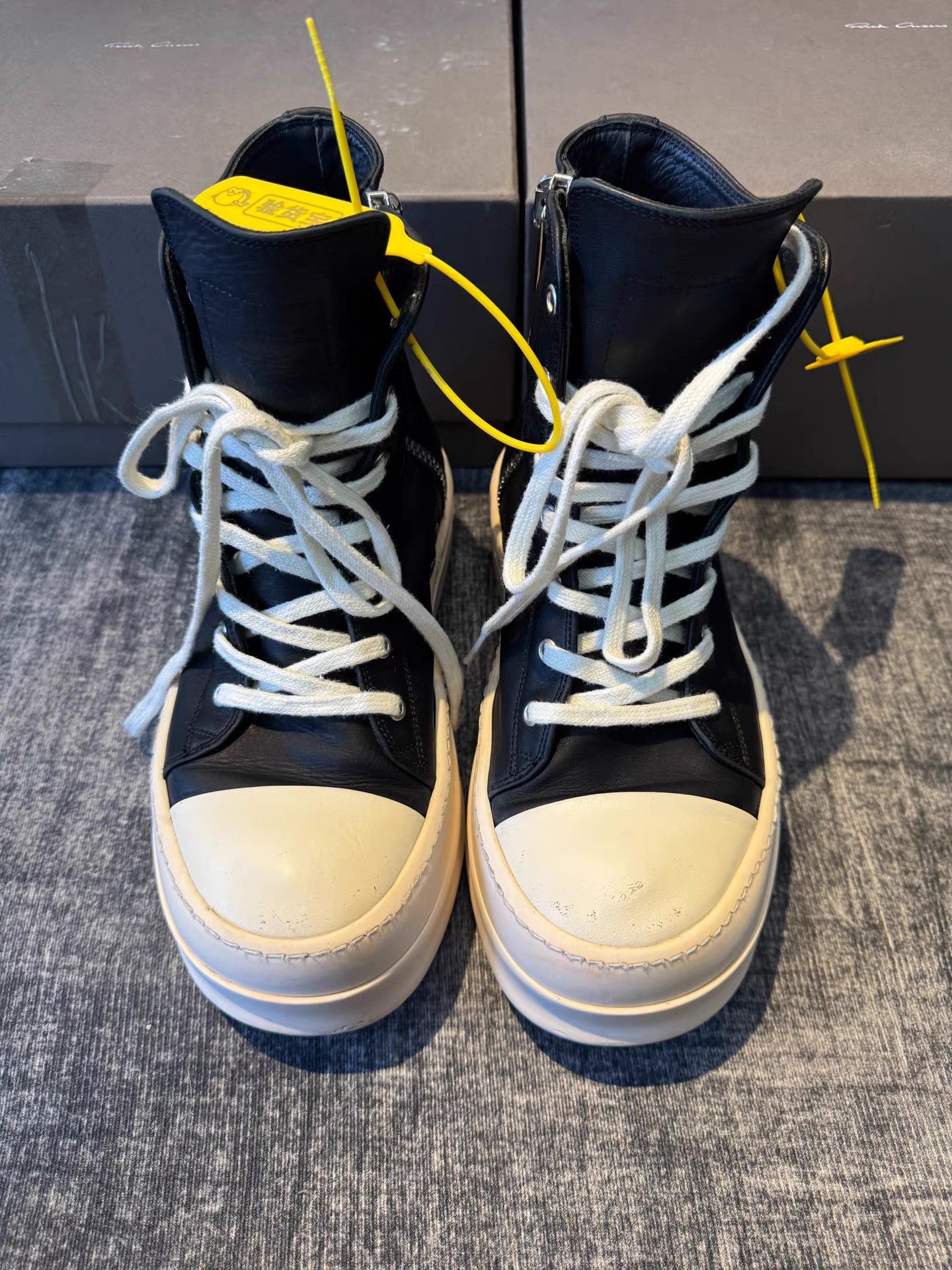 Rick Owens Rick Owens Mainline Thick-Sole Big Converse Size US 9 / IT 39 - 3 Thumbnail