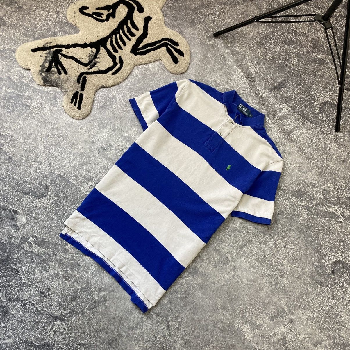 Polo Ralph Lauren Vintage Polo Ralph Lauren Small Pony y2k multicoloured polo Size US L / EU 52-54 / 3 - 1 Thumbnail