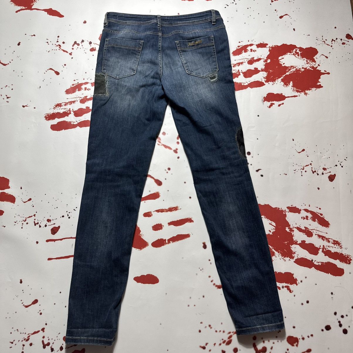 Roberto Cavalli vintage just cavalli jeans roberto cavalli big logo skinny Size 31" - 1 Thumbnail