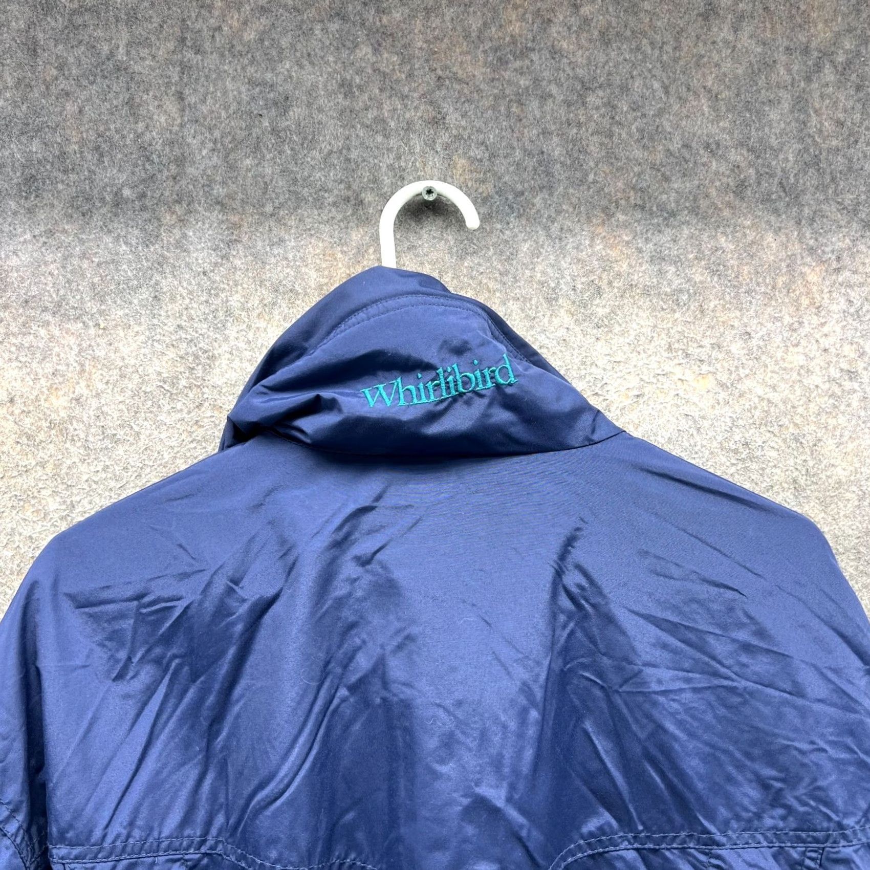 Vintage VINTAGE Columbia Jacket Mens Medium Blue Windbreaker Nylon Rain Coat Whirlibird Size US M / EU 48-50 / 2 - 3 Thumbnail