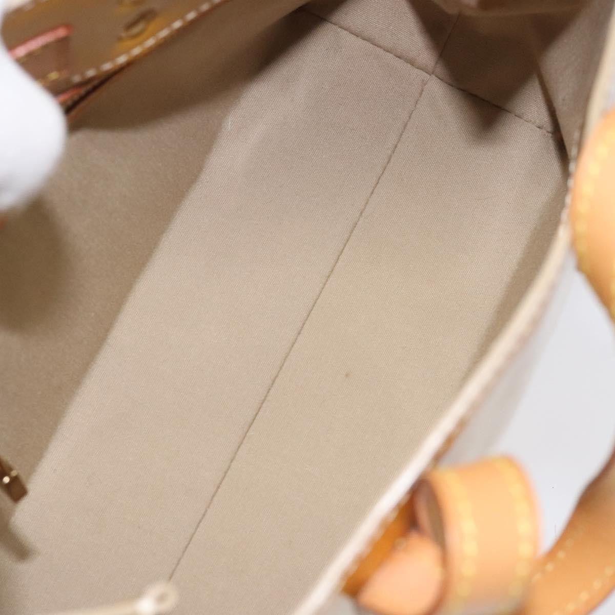 Louis Vuitton LOUIS VUITTON Monogram Vernis Reade PM Hand Bag Beige M91334 Size ONE SIZE - 11 Thumbnail