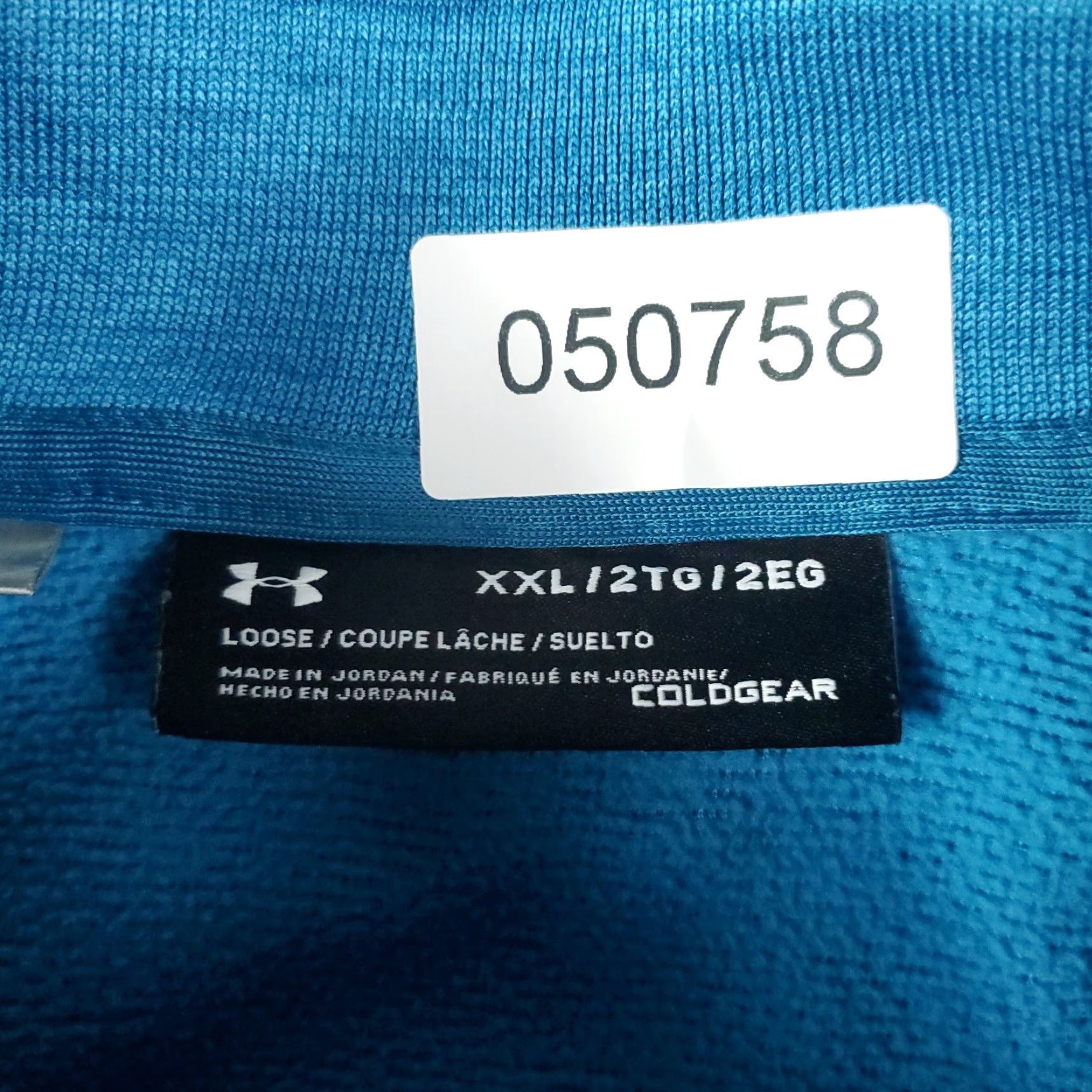 Under Armour Under Armour Sweater Pullover 1/4 Zip Mens 2XL Blue Knit Mock Neck Quick-Ship 1/4 Zip Up Sweatshirt Size US XXL / EU 58 / 5 - 8 Thumbnail
