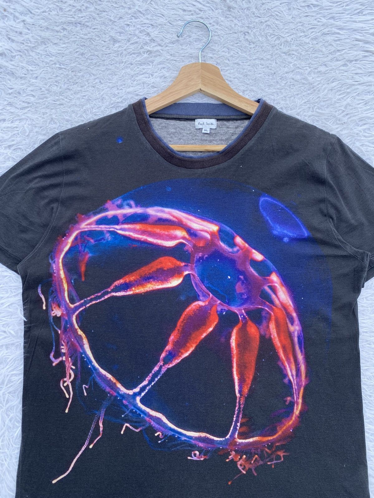 Paul Smith Rare Vintage 2009 Paul Smith Jelly Fish Design Tshirt Size US M / EU 48-50 / 2 - 4 Thumbnail