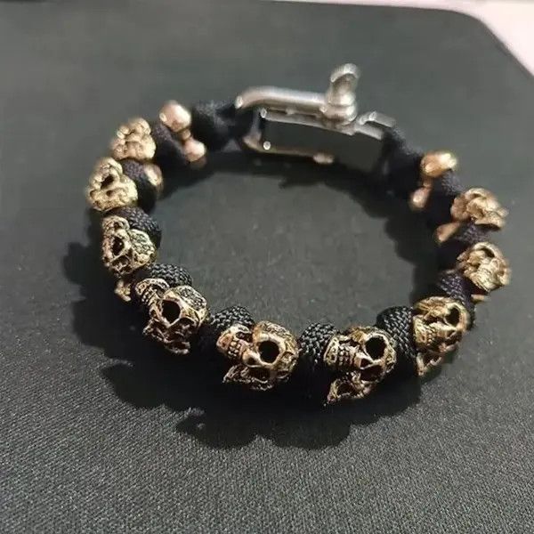 Other Stylish Skull Premium Paracord Bracelet Size ONE SIZE - 1 Thumbnail