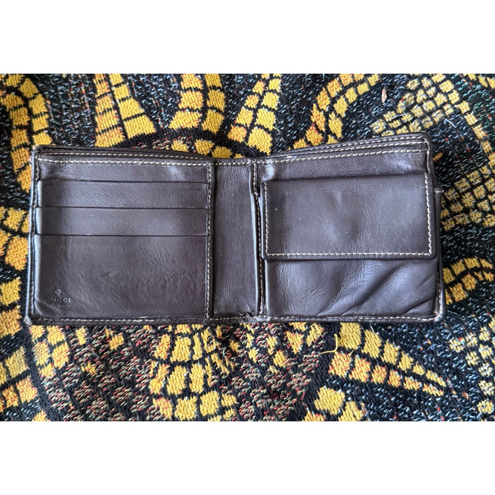 Gucci Vintage Gucci GG Canvas Bifold Wallet (Used - Fair) Size ONE SIZE - 2 Thumbnail