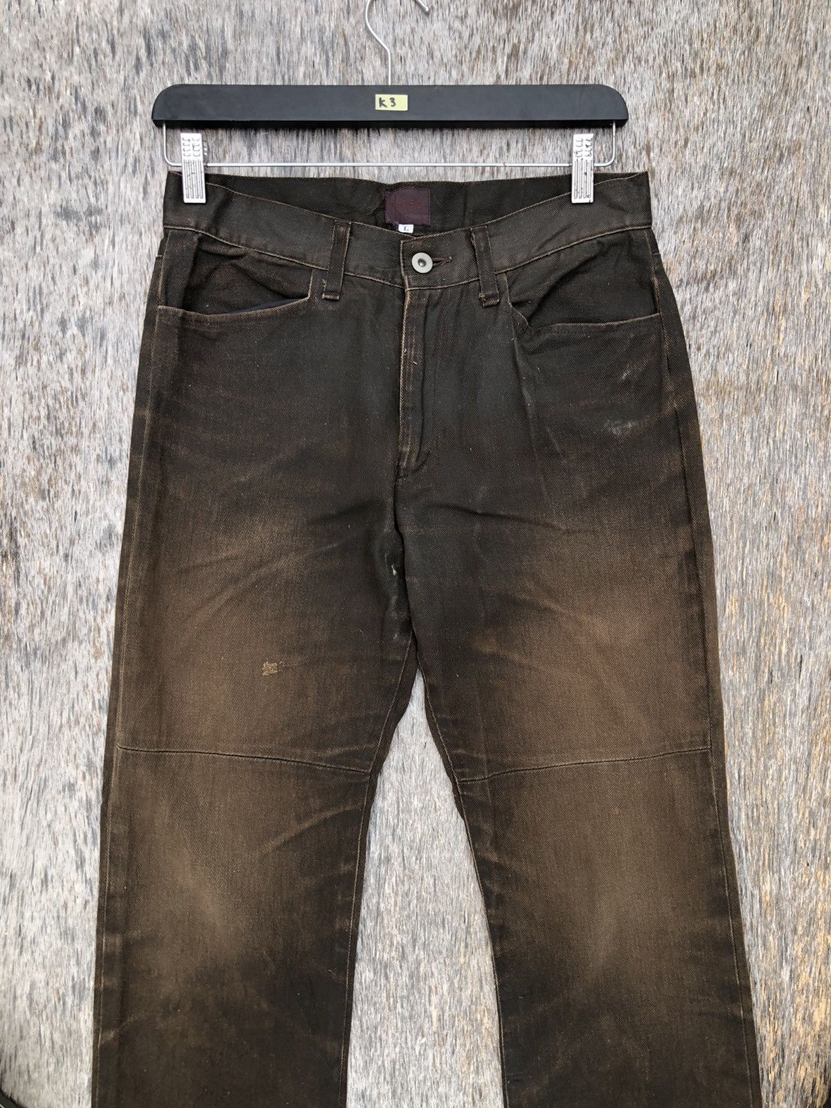 20471120 Japanesebrand Faded Jeans TAKEO KIKUCHI 4 Pocket Pants Size US 30 / EU 46 - 2 Thumbnail