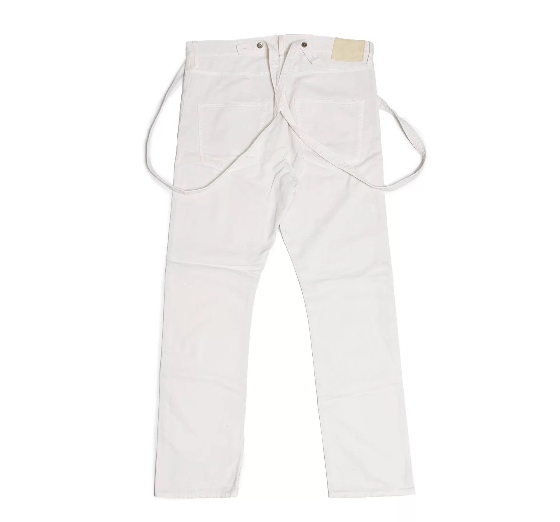 Visvim VISVIM 22SS FLUXUS 17 Dry Pique Overalls Ivory 2 Size US 32 / EU 48 - 2 Thumbnail