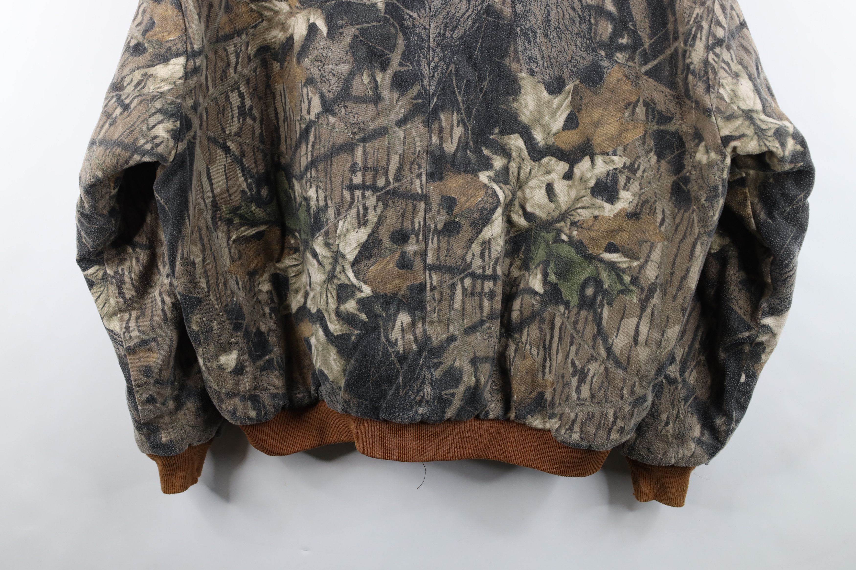 Vintage Vintage 90s Streetwear Camouflage Full Zip Hoodie Jacket USA Size US XXL / EU 58 / 5 - 14 Thumbnail