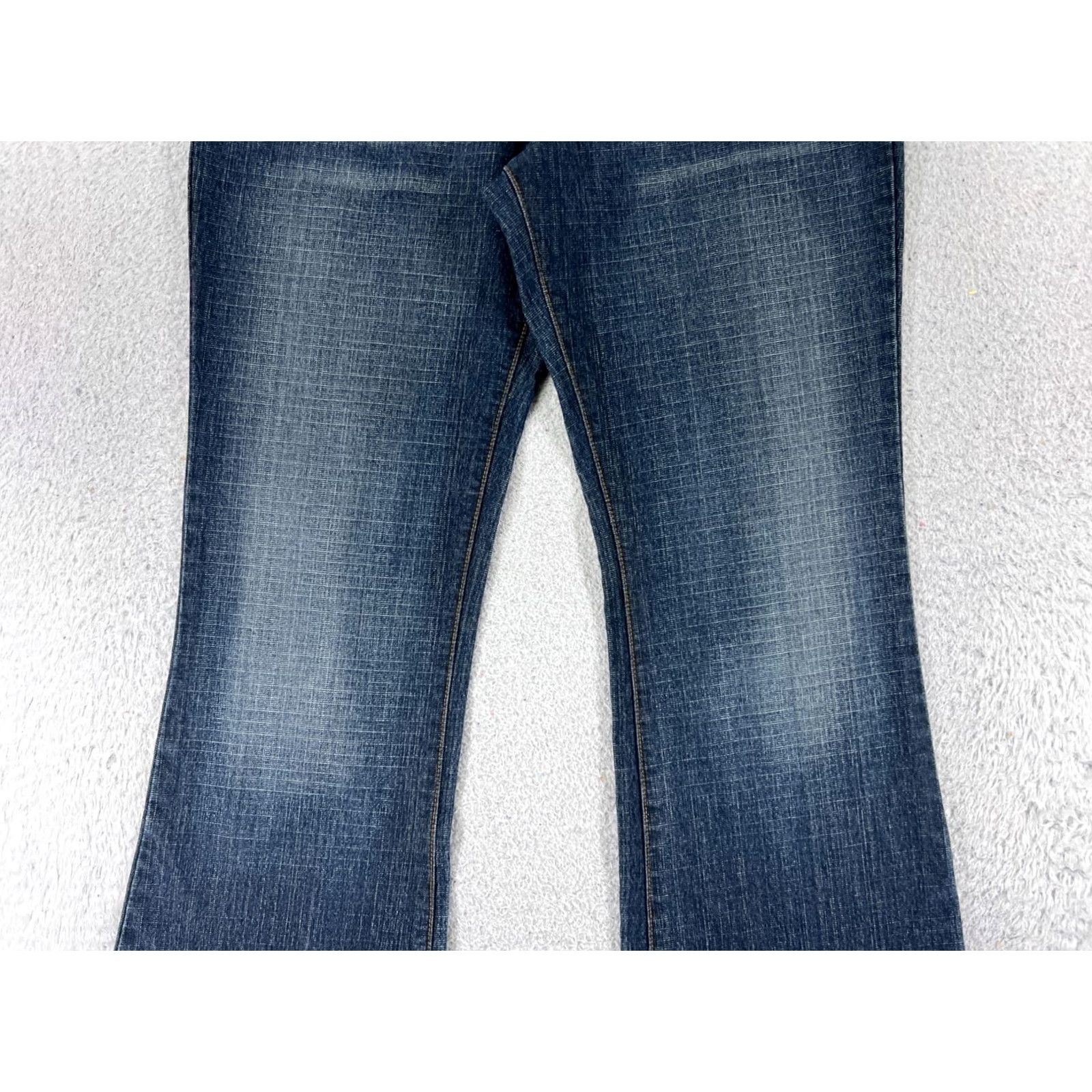 Vintage Zana Di Jeans Women 13 Blue Denim Bootcut 31x31 Cotton Blend Ramie 5-Pocket Pockets Regular Jeans Style American Designer Mens? Size 34" / US 12 / IT 48 - 3 Thumbnail