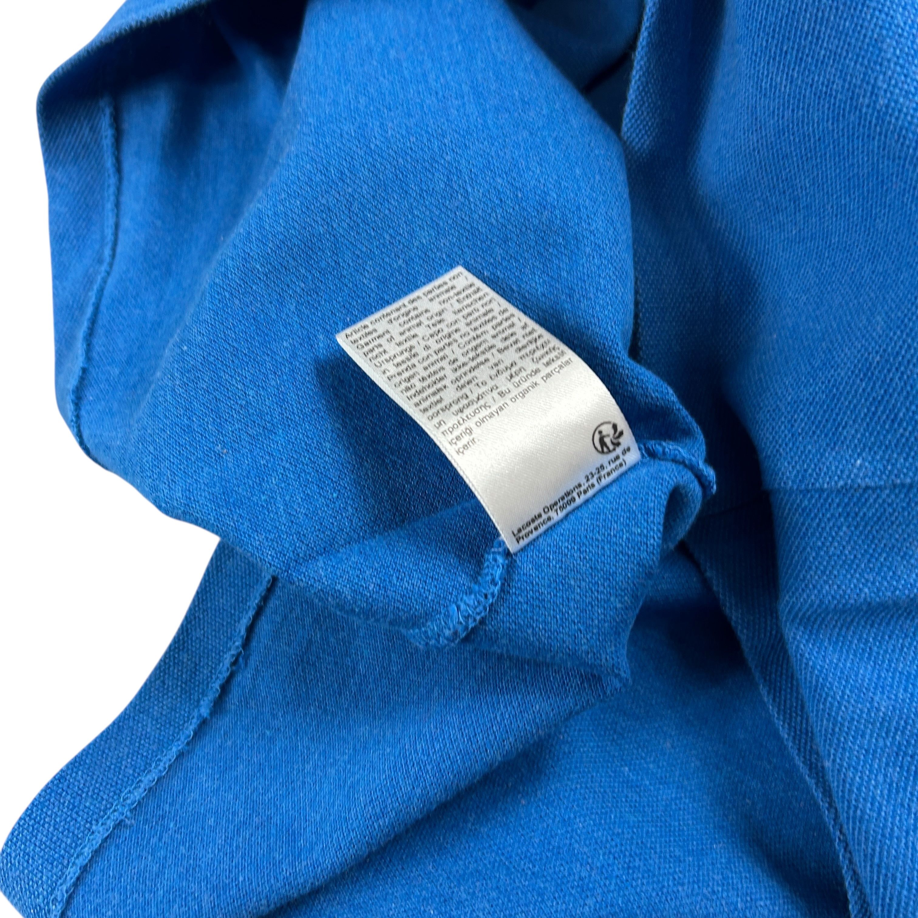 Lacoste Lacoste Blue Short Sleeve Classic Cotton Polo Regular 4 M Size US M / EU 48-50 / 2 - 6 Thumbnail