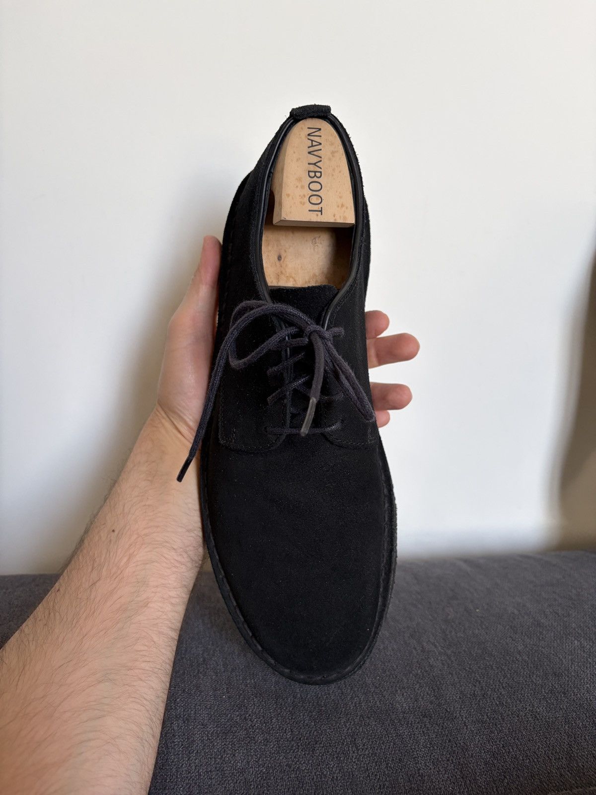 Clarks Clarks Suede Black Desert Shoes Size US 10.5 / EU 43-44 - 7 Thumbnail