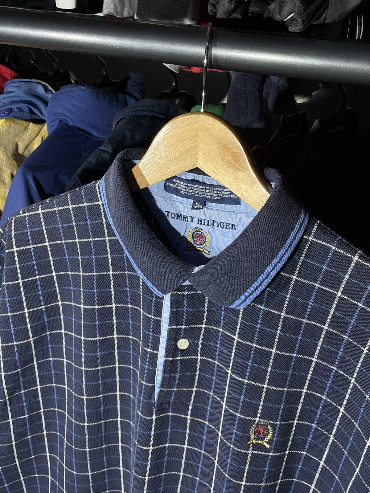Tommy Hilfiger × Vintage Polo T-shirt Tommy Hilfiger Crest 90’s Vintage Size US XL / EU 56 / 4 - 4 Thumbnail