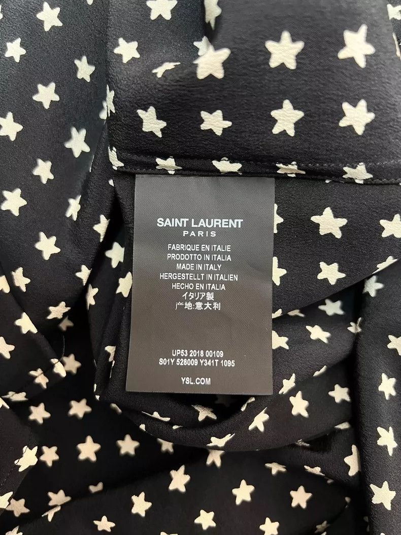 Saint Laurent Paris Saint Laurent Paris size 37 18 Autumn and Winter Star Silk Size US M / EU 48-50 / 2 - 5 Thumbnail