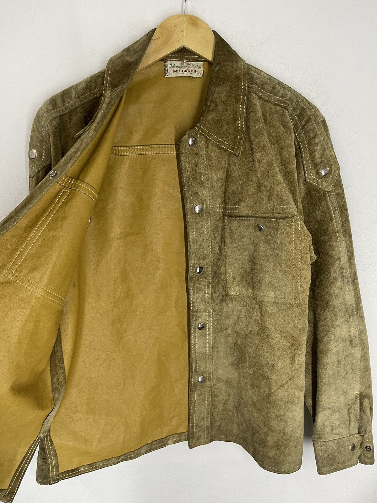 McGregor VINTAGE 70’s McGREGOR SUEDE COWHIDE MADE ARGENTINA Size US M / EU 48-50 / 2 - 4 Thumbnail