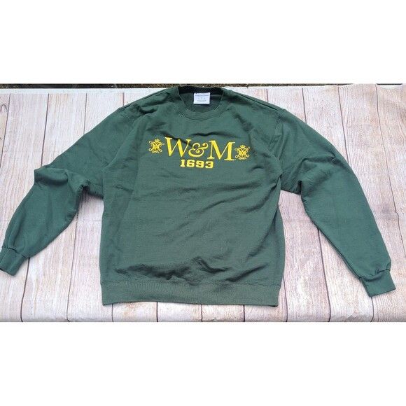 Champion Vtg William and Mary Tribe Champion Crewneck Sweatshirt 1693 Size US L / EU 52-54 / 3 - 4 Thumbnail