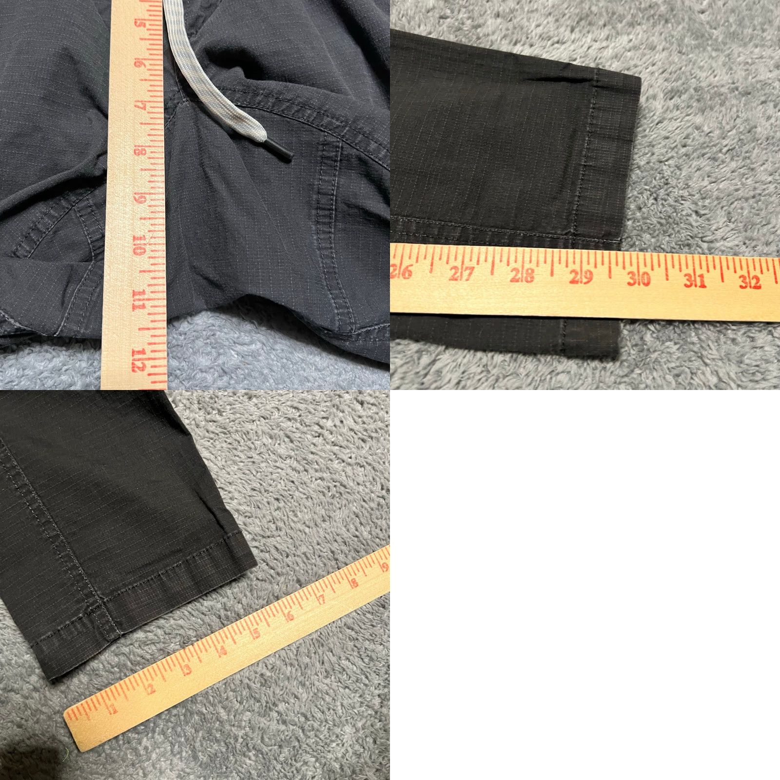 Vuori Vuori Climber Pants Men Small Gray Ripstop V412 Tapered Stretch Hiking Casual Cargo Inseam 29 in Mens Regular Size S Size US 29 - 8 Thumbnail