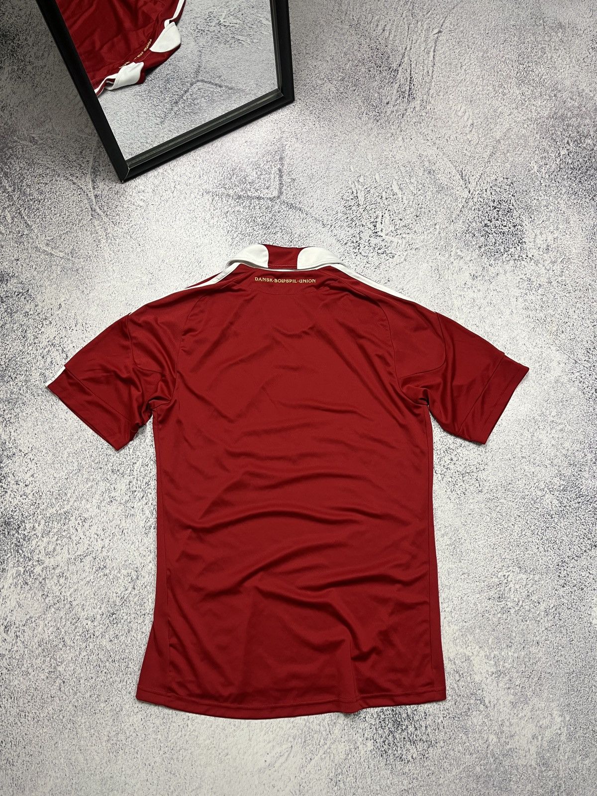Adidas × Vintage Adidas Denmark 2009/10 Dansk Soccer Jersey Football Shirt Size US M / EU 48-50 / 2 - 10 Thumbnail