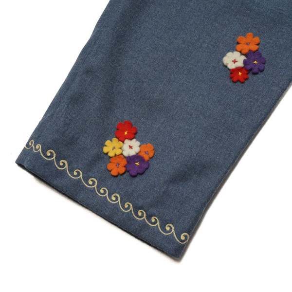 Bode [Final] Dianthus Applique Wool Trousers (80% off retail) Size US 30 / EU 46 - 6 Thumbnail