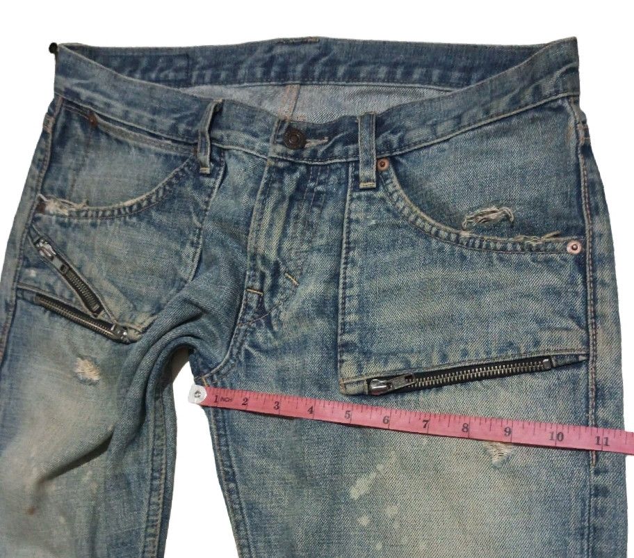 Hysteric Glamour Distressed Studded Denim Jeans Size US 32 / EU 48 - 9 Thumbnail