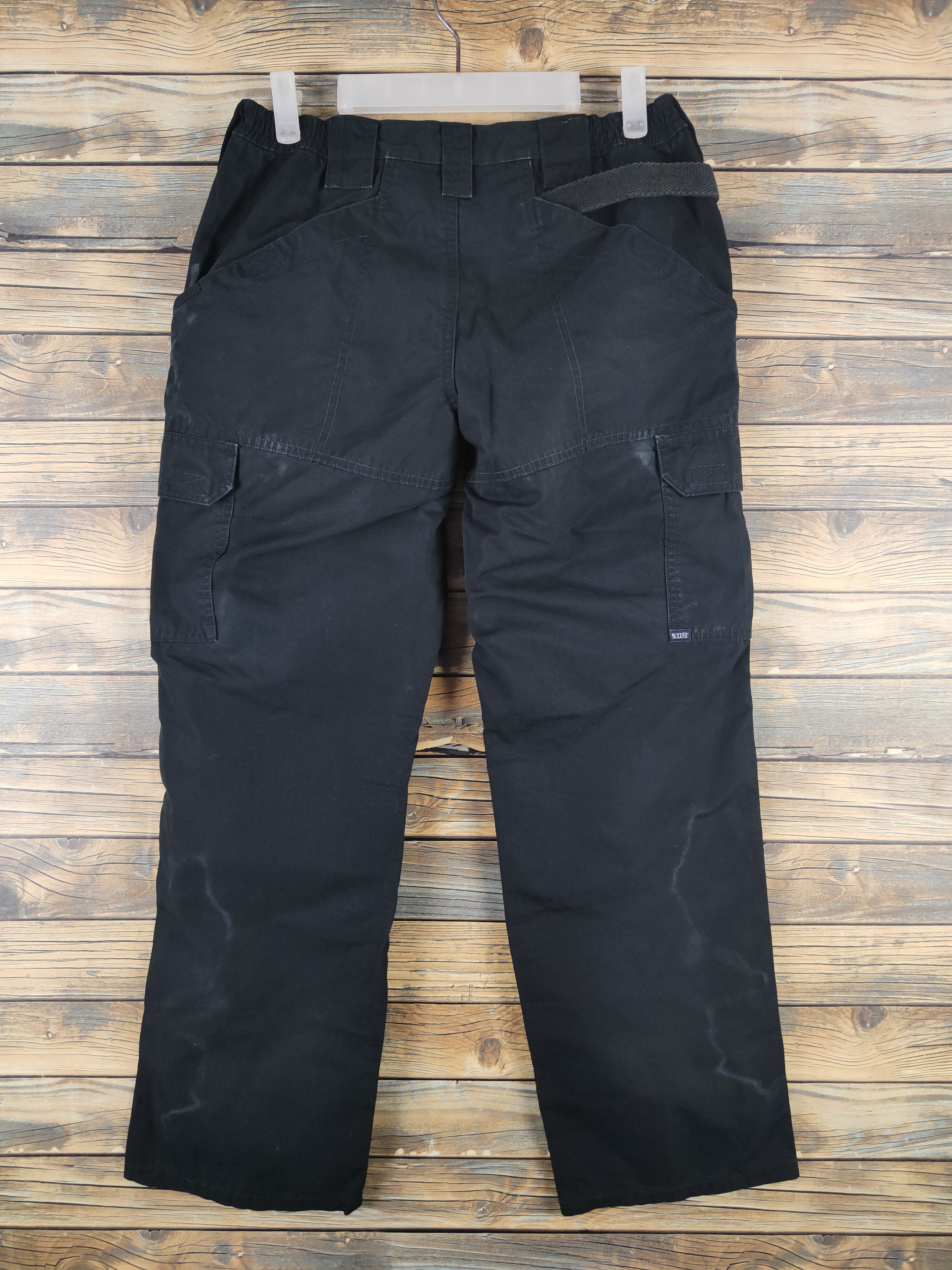 5.11 DL 511+Tactical Black Multipocket Tactical Cargo Pants #987 Size US 28 / EU 44 - 7 Thumbnail