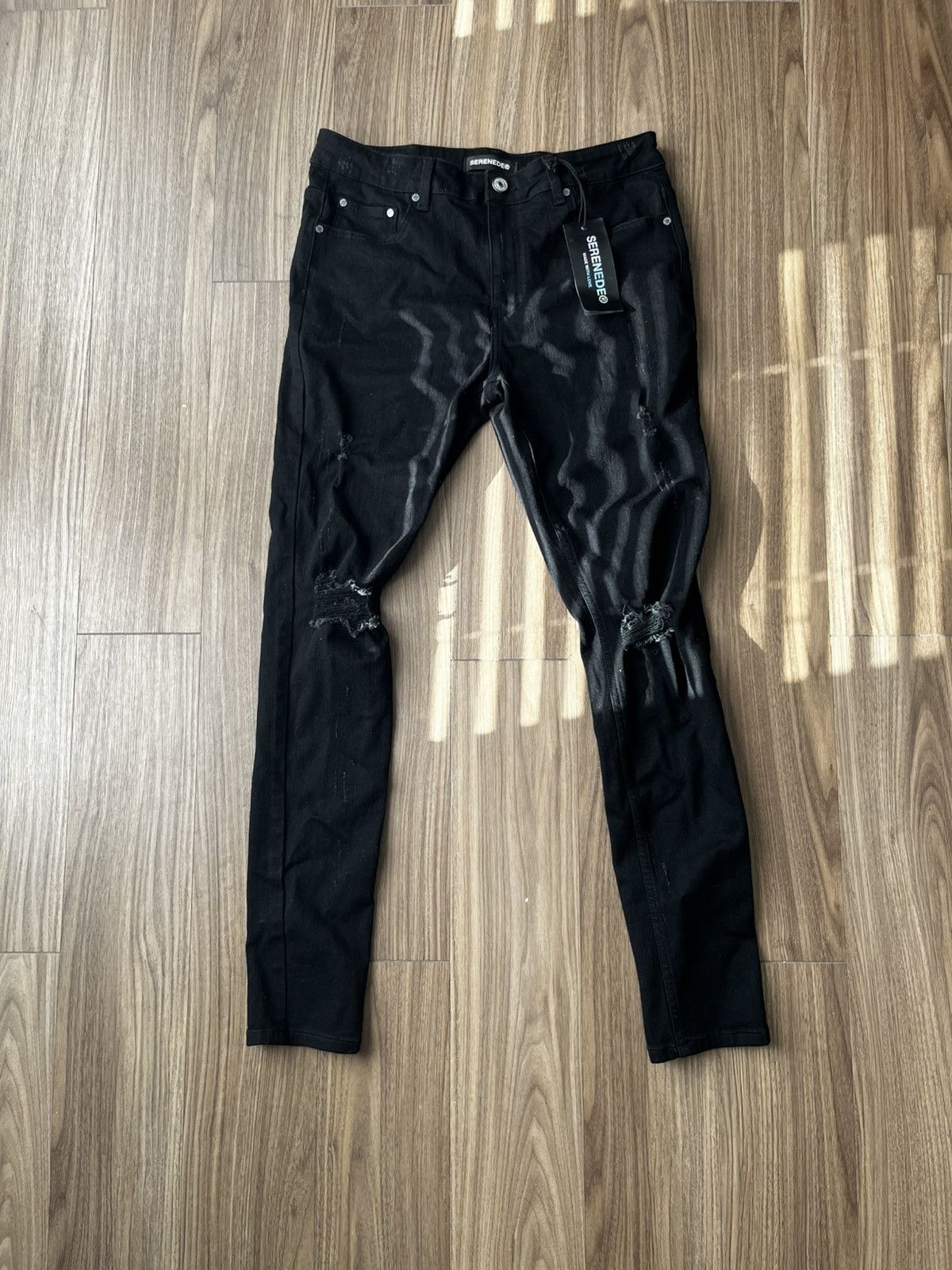 SERENEDE Serenede distressed jeans Size US 36 / EU 52 - 1 Thumbnail