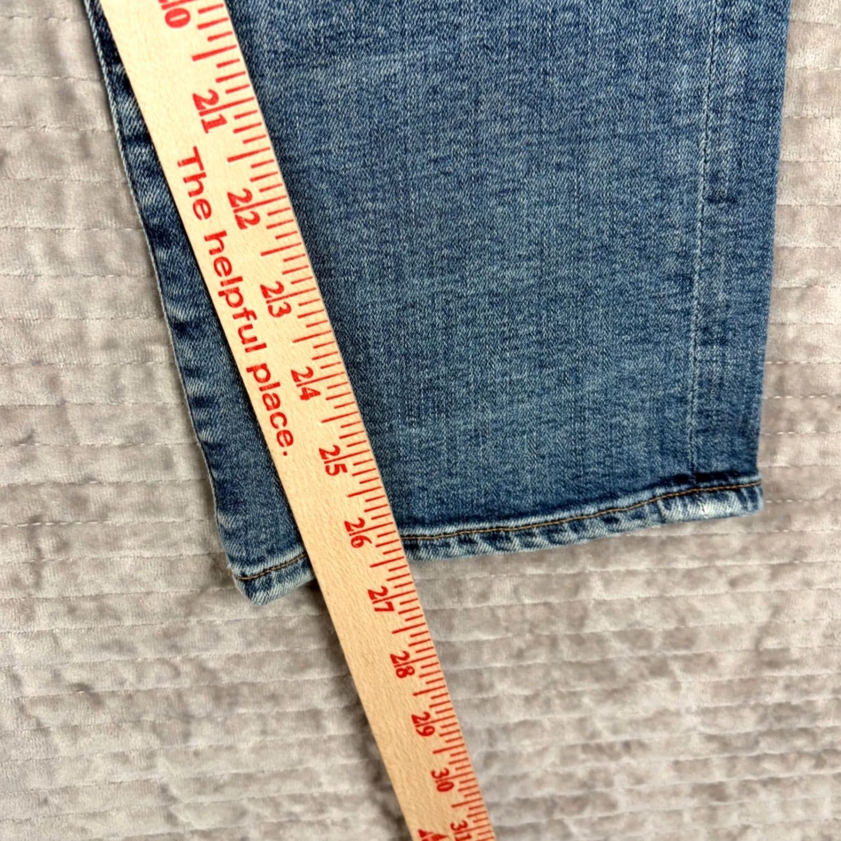 Citizens Of Humanity Citizens of Humanity Emerson Slim Boyfriend Jeans Blue Medium Wash Size 29 5-Pocket Logo Button Fly Womens jeans Size 29" - 4 Thumbnail