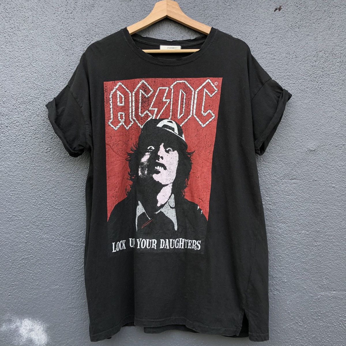 Japanese Brand ACDC x Jouetie Over Saiz Tshirt
