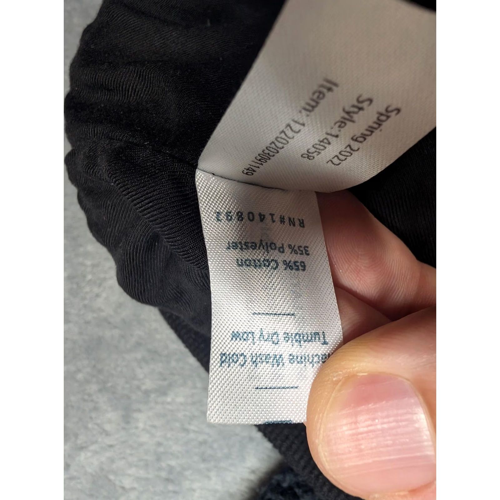 Marine Layer Marine Layer Jacket Womens Medium Black Textured Knit Bomber Full Zip Casual Size M / US 6-8 / IT 42-44 - 6 Thumbnail