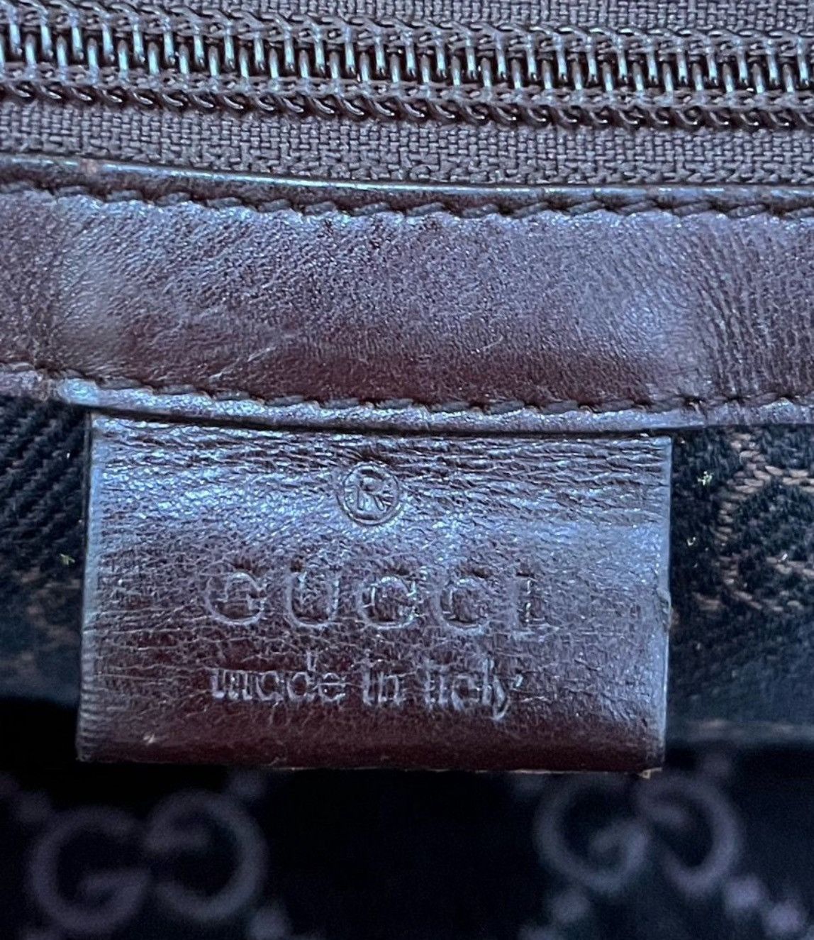 Gucci Authentic Guccissima Jacquard Shoulder Bag Black Size ONE SIZE - 7 Thumbnail