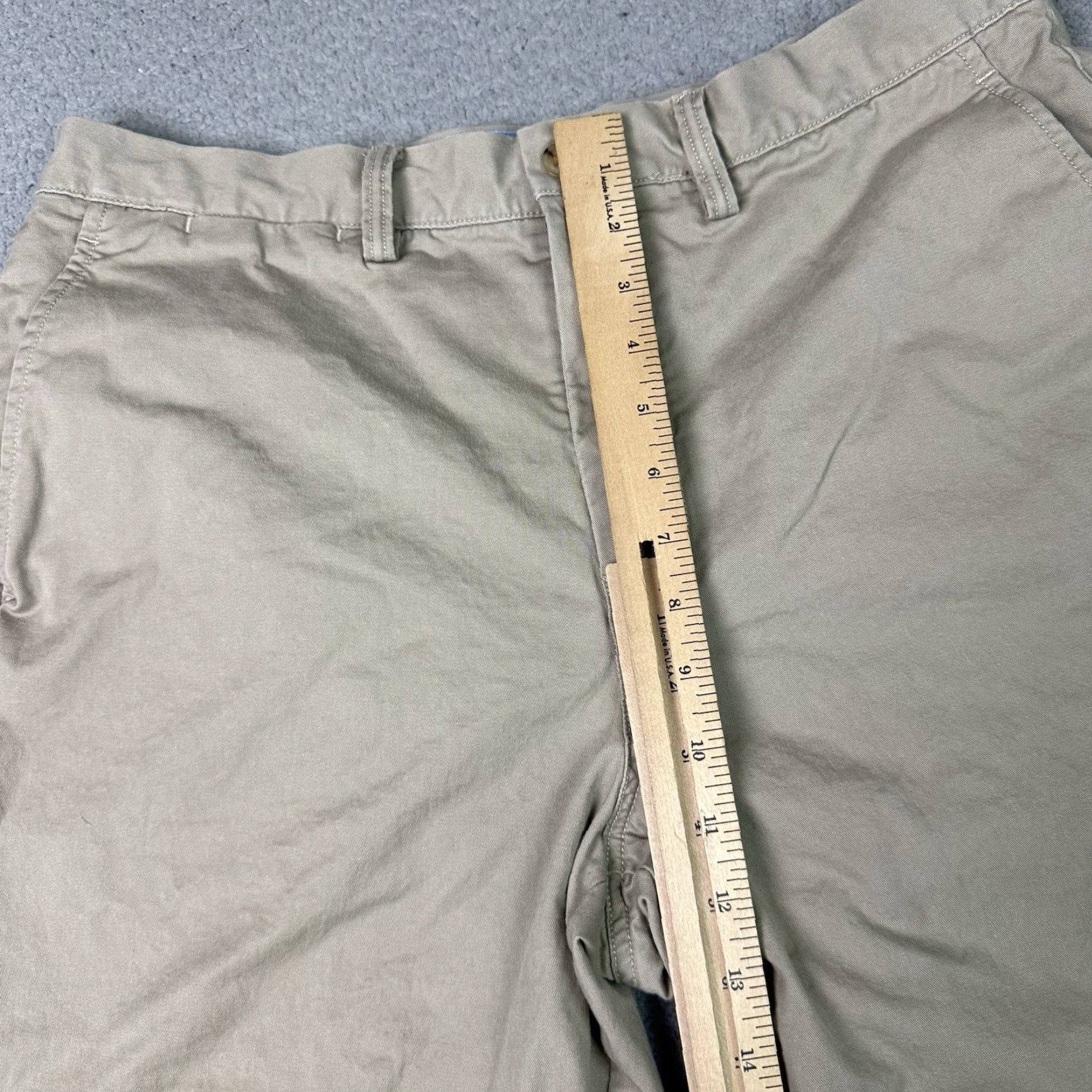 Polo Ralph Lauren Polo Ralph Lauren Chino Shorts Mens 34 Beige Stretch Classic Fit Beach Coastal Size US S / EU 44-46 / 1 - 7 Thumbnail