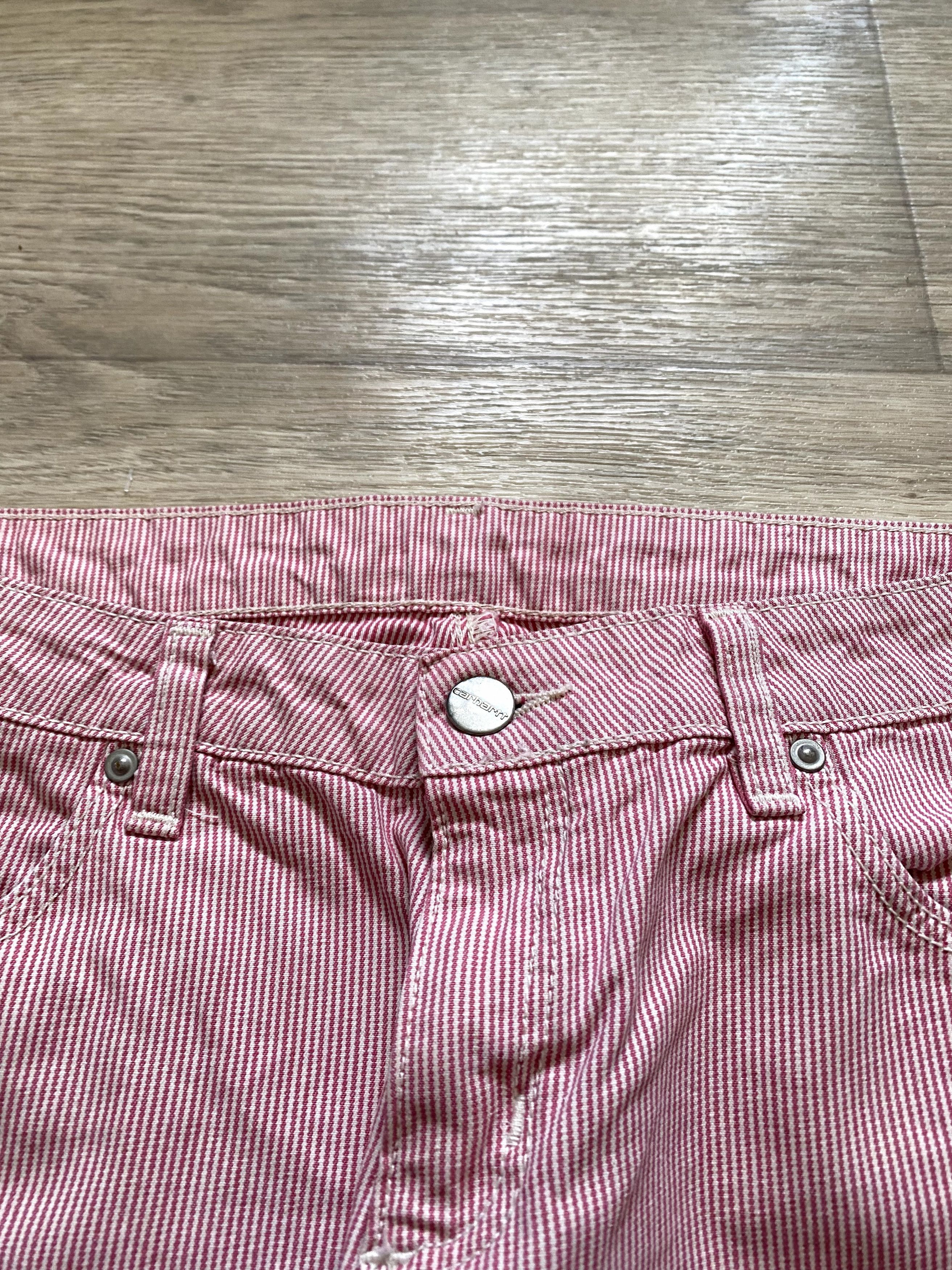 Carhartt × Vintage Vintage 00s Carhartt Pink Low Rise Pants Size 30" / US 8 / IT 44 - 4 Thumbnail