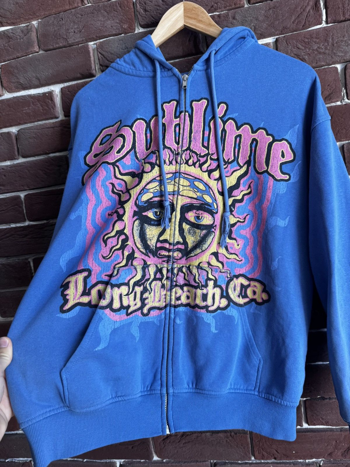 Sublime ☀️Sublime Y2K Boxy Zip Graphic Punk Hip Hop Band Hoodie Size US XS / EU 42 / 0 - 4 Thumbnail